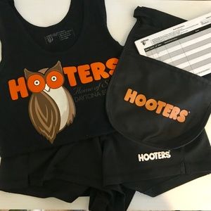 Authentic Daytona Beach Hooters Girl Uniform